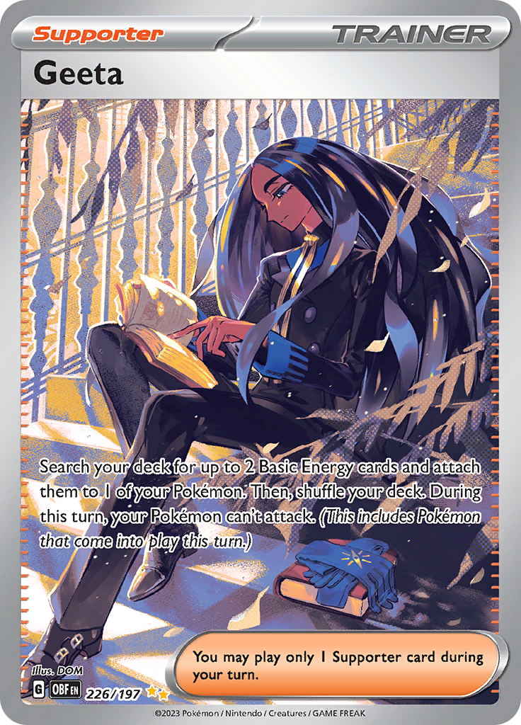 Geeta (226/197) [Scarlet & Violet: Obsidian Flames] | Good Games Modbury