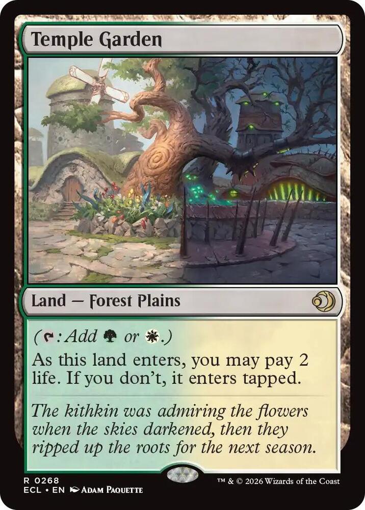 Temple Garden 268 (Lorwyn Eclipsed)  - Foil | Good Games Modbury
