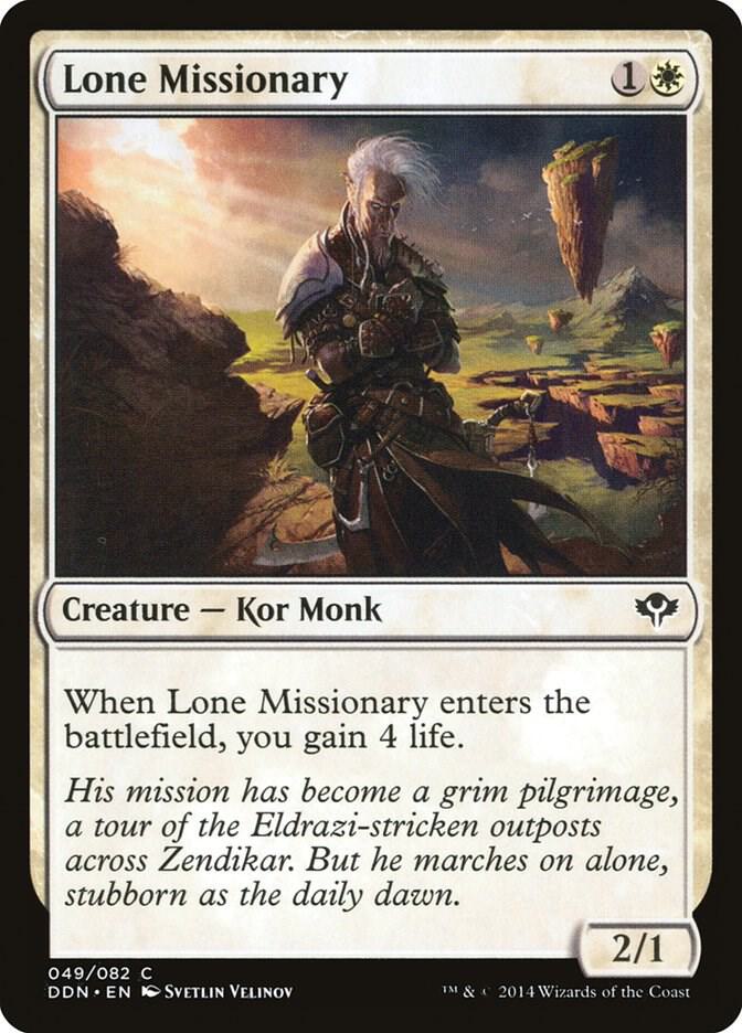 Lone Missionary 49/82 (Duel Decks: Speed vs. Cunning)  | Good Games Modbury