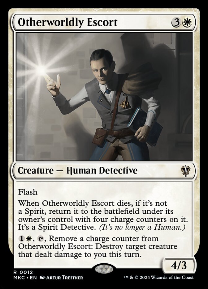 Otherworldly Escort 12/311 (Commander: Murders at Karlov Manor)  | Good Games Modbury
