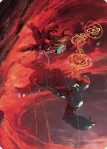 Twinferno Art Card 39 (Art Series: Dominaria United)  | Good Games Modbury