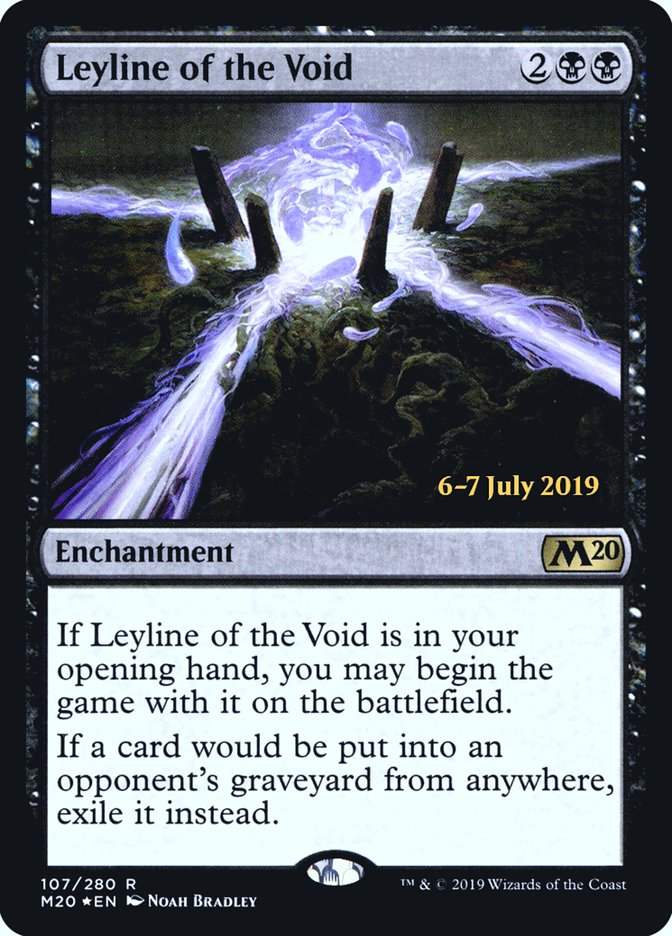 Leyline of the Void [Core Set 2020 Prerelease Promos] | Good Games Modbury