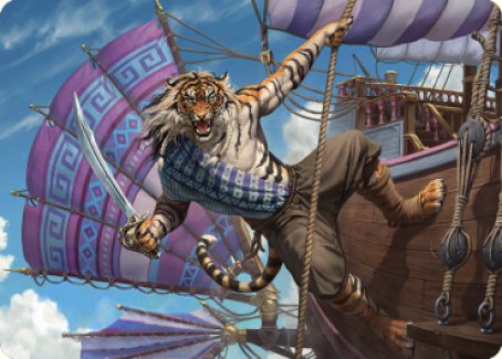 Jedit Ojanen, Mercenary Art Card [Dominaria United Art Series] | Good Games Modbury