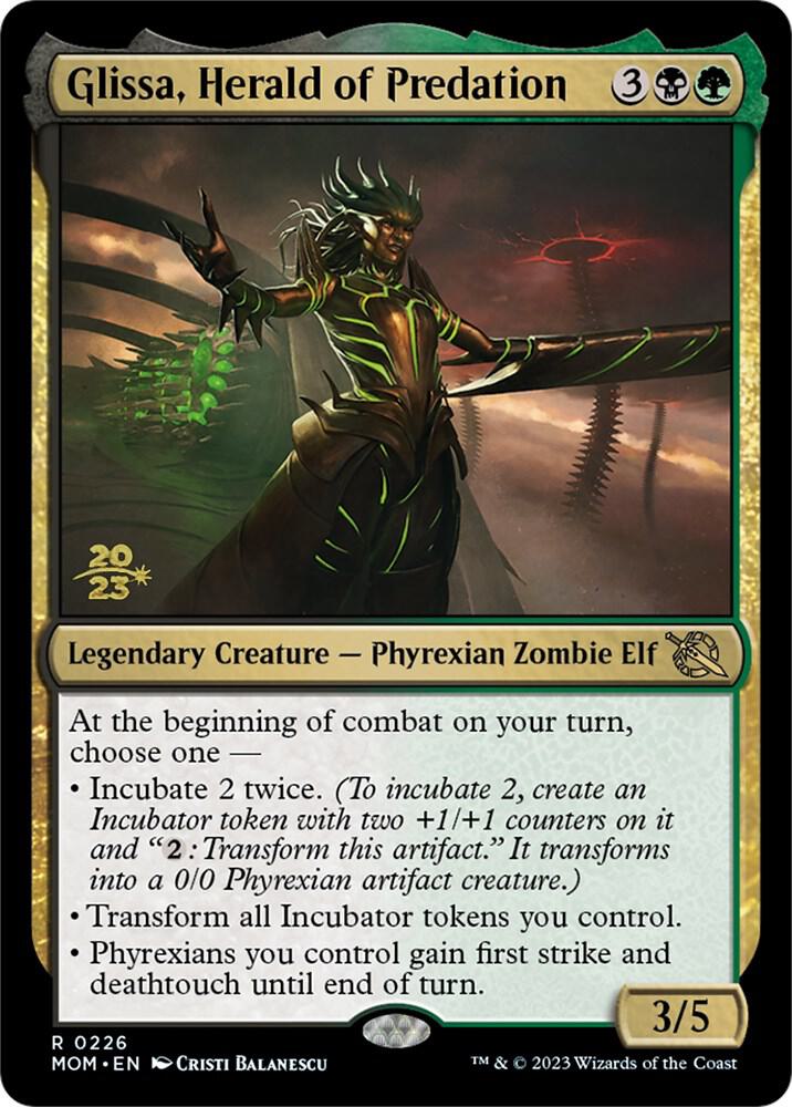 Glissa Herald of Predation 226s/162 (Prerelease Cards)  - Foil | Good Games Modbury