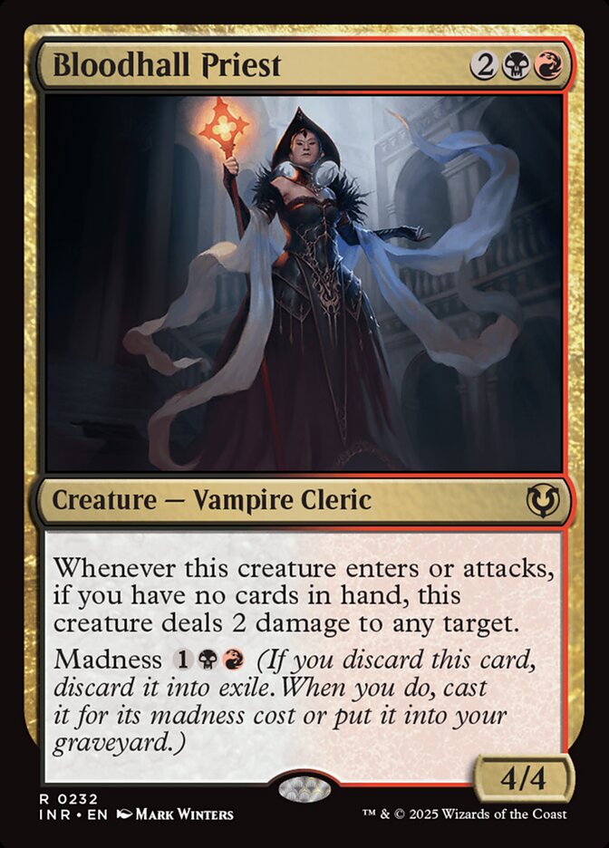Bloodhall Priest 232/287 (Innistrad Remastered)  | Good Games Modbury