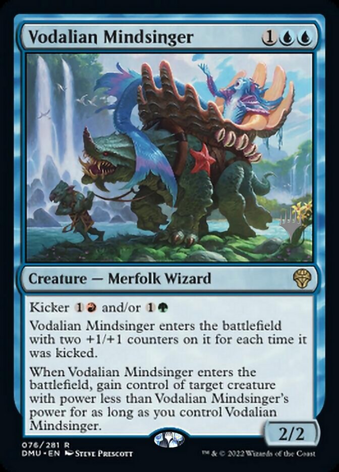 Vodalian Mindsinger (Promo Pack) [Dominaria United Promos] | Good Games Modbury