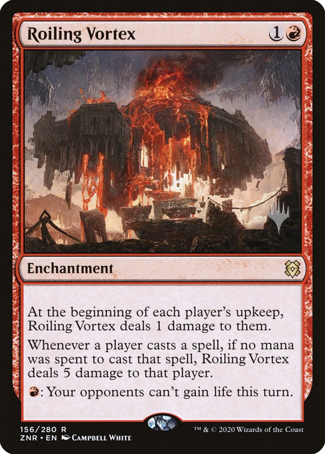 Roiling Vortex (Promo Pack) [Zendikar Rising Promos] | Good Games Modbury