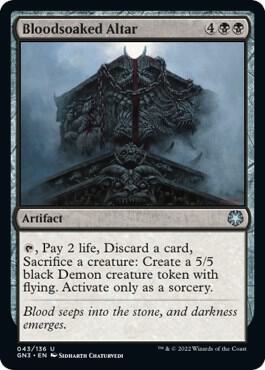 Bloodsoaked Altar 43/135 (Magic Game Night: Free-For-All)  | Good Games Modbury