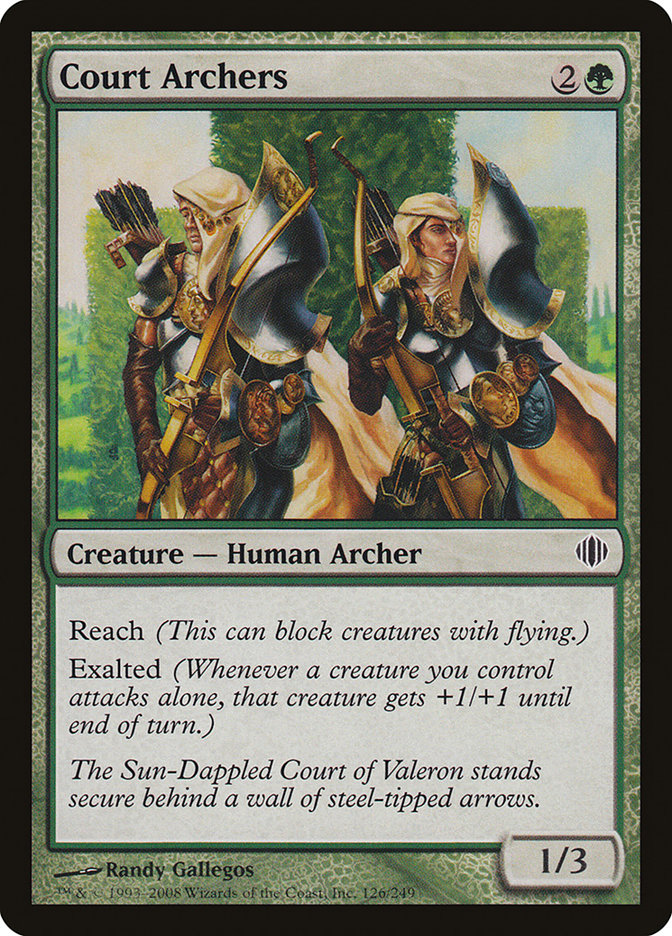 Court Archers 126/249 (Shards of Alara)  | Good Games Modbury