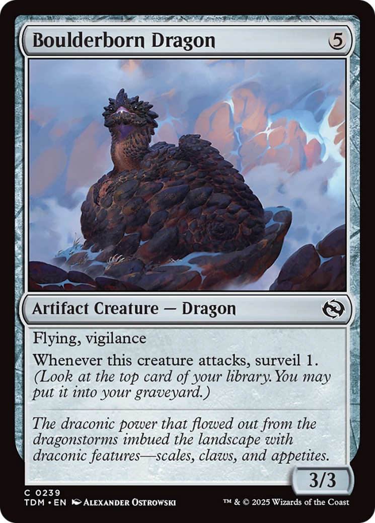Boulderborn Dragon [Tarkir: Dragonstorm] | Good Games Modbury