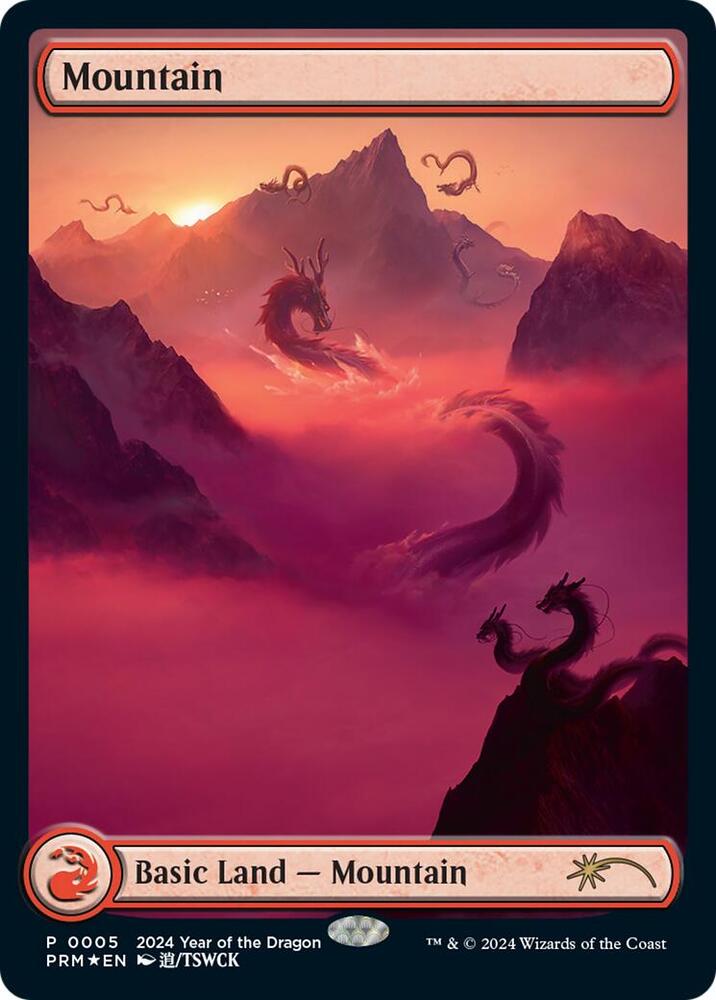 Mountain Year of the Dragon 2024 5/6 (Standard Showdown Promos)  - Foil | Good Games Modbury