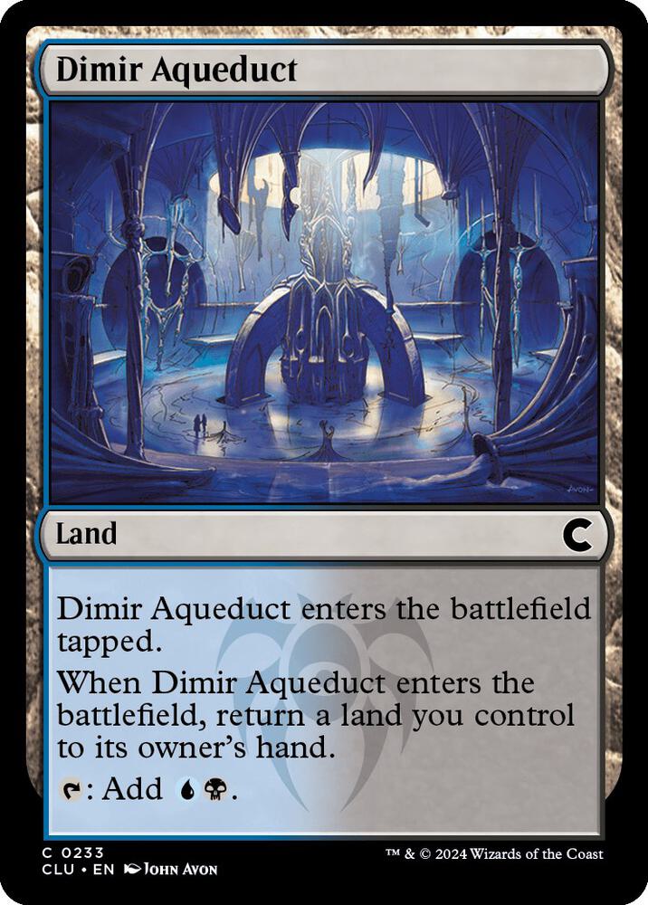 Dimir Aqueduct 233/284 (Ravnica: Clue Edition)  | Good Games Modbury