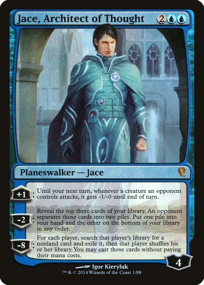 Jace, Architect of Thought 1/88 (Duel Decks: Jace vs. Vraska)  - Foil | Good Games Modbury