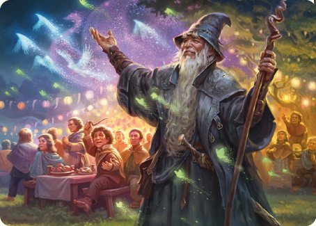 Gandalf, Friend of the Shire Art Card [The Lord of the Rings: Tales of Middle-earth Art Series] | Good Games Modbury