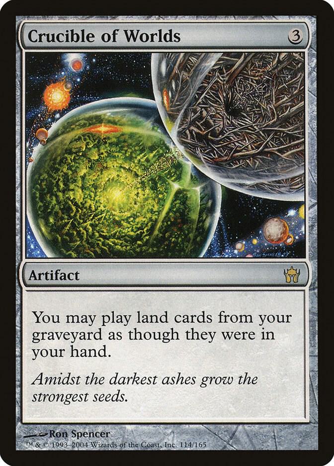Crucible of Worlds 114 (Fifth Dawn)  - Foil | Good Games Modbury
