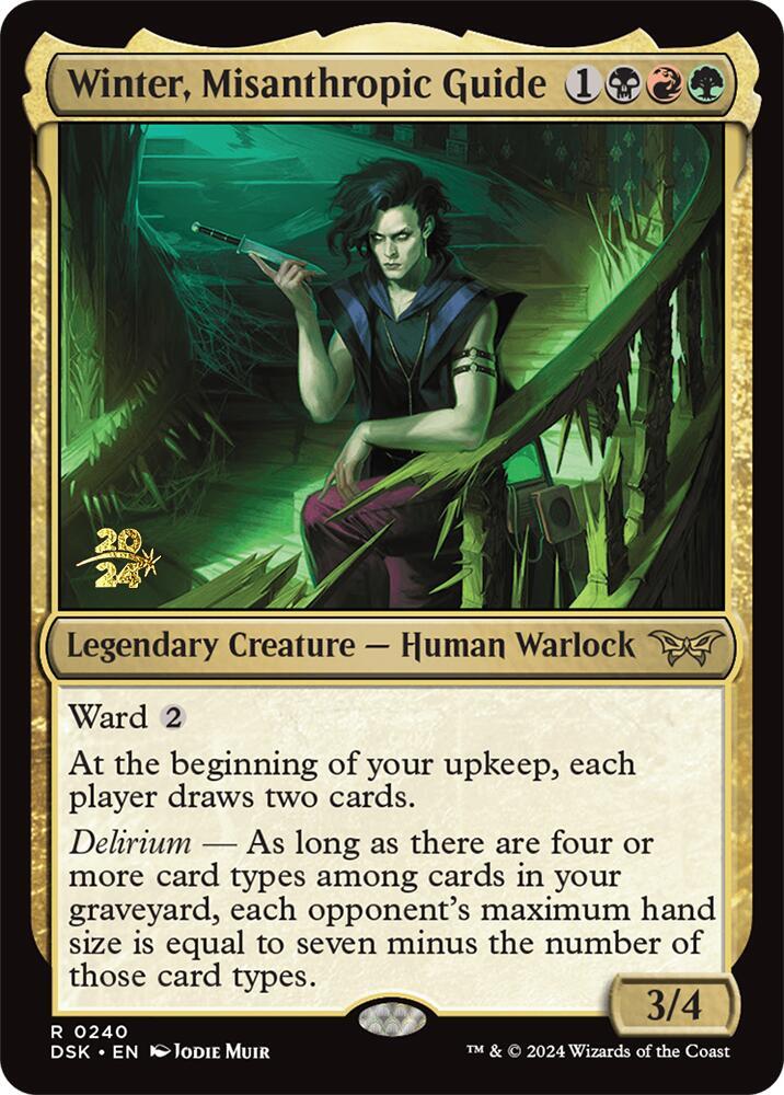 Winter Misanthropic Guide 240s/180 (Prerelease Cards)  - Foil | Good Games Modbury