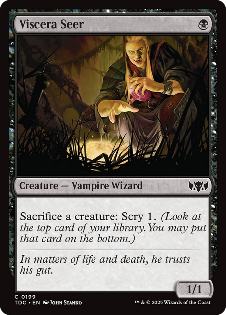Viscera Seer [Tarkir: Dragonstorm Commander] | Good Games Modbury