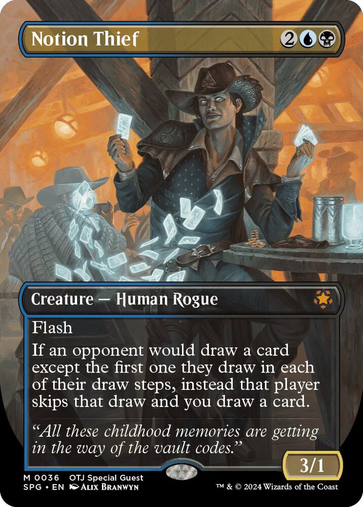 Notion Thief 36 (Special Guests)  - Borderless Foil | Good Games Modbury