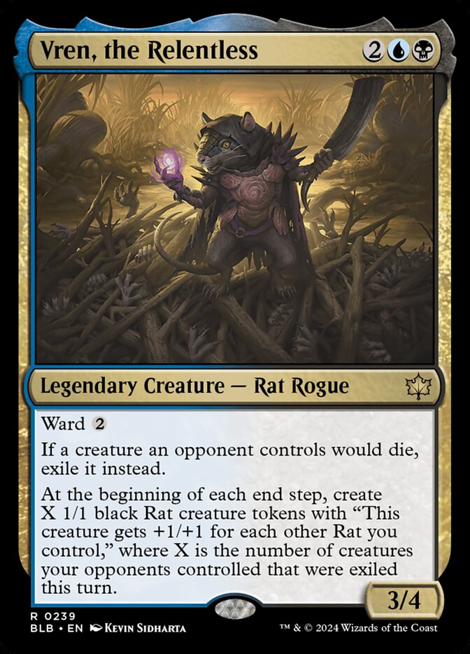 Vren the Relentless 239 (Bloomburrow)  - Foil | Good Games Modbury