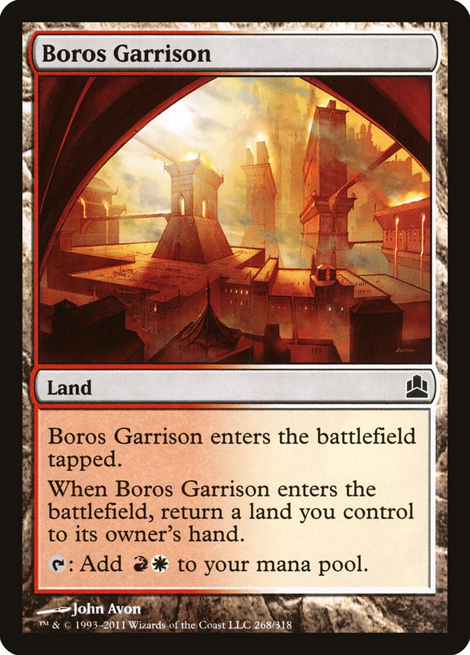 Boros Garrison [Commander 2011] | Good Games Modbury