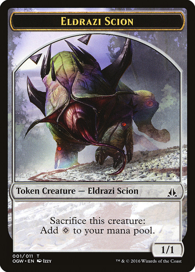 Eldrazi Scion Token (001/011) [Oath of the Gatewatch Tokens] | Good Games Modbury