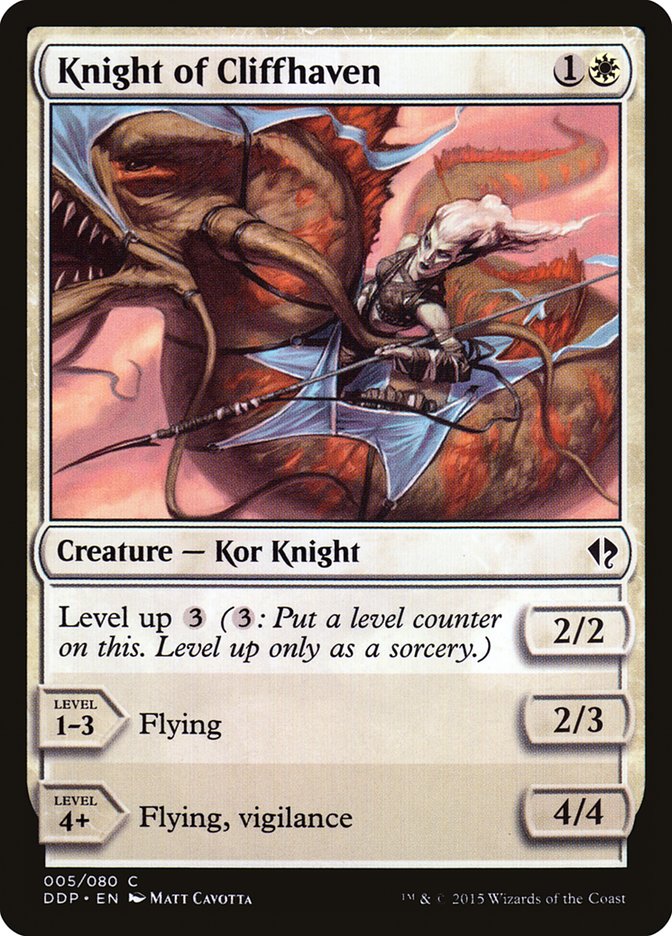Knight of Cliffhaven [Duel Decks: Zendikar vs. Eldrazi] | Good Games Modbury
