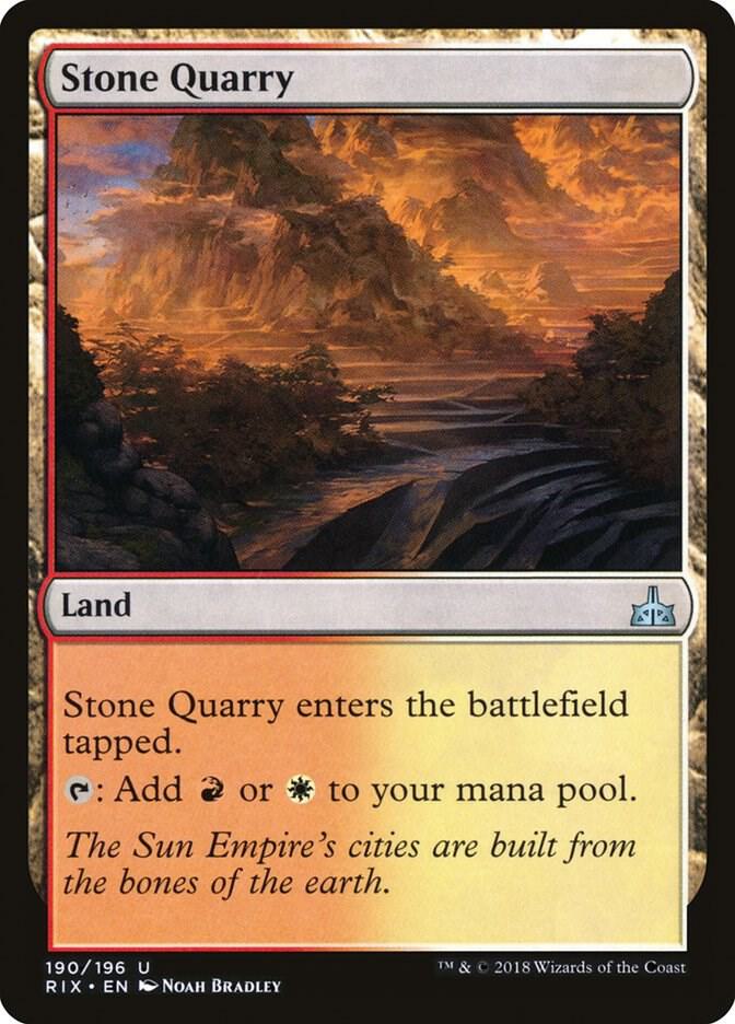 Stone Quarry 190/196 (Rivals of Ixalan)  | Good Games Modbury