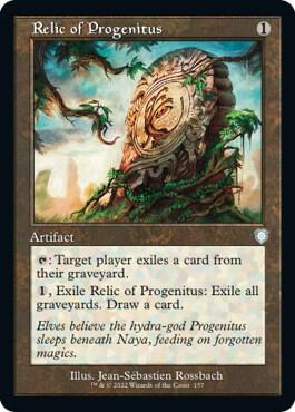 Relic of Progenitus Retro Frame 157 (Commander: The Brothers' War)  | Good Games Modbury