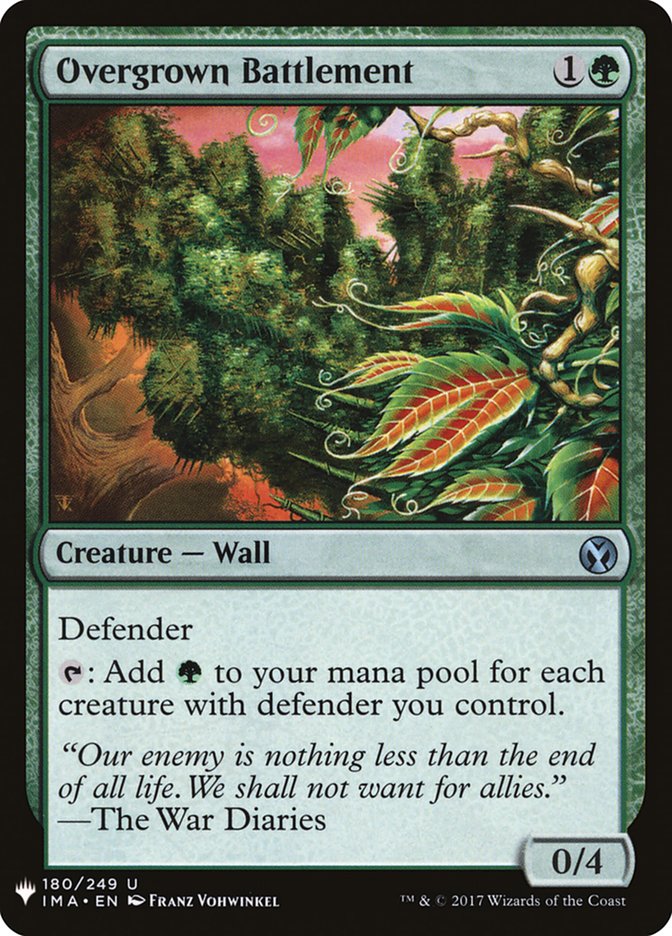 Overgrown Battlement [Mystery Booster] | Good Games Modbury