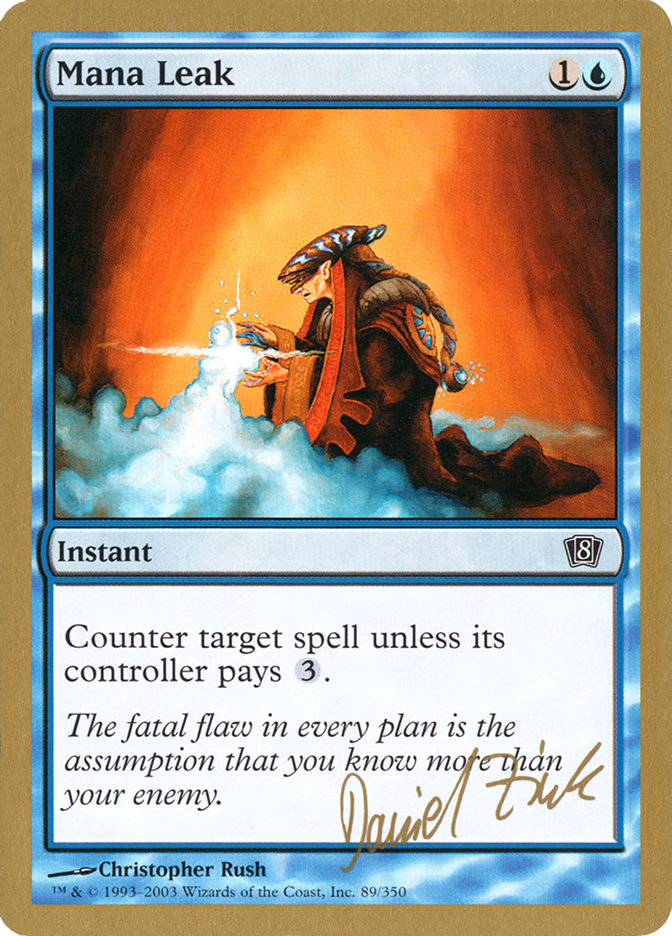 Mana Leak (Daniel Zink) [World Championship Decks 2003] | Good Games Modbury