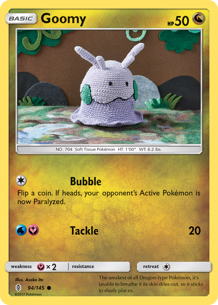 Goomy (94/145) [Sun & Moon: Guardians Rising] | Good Games Modbury