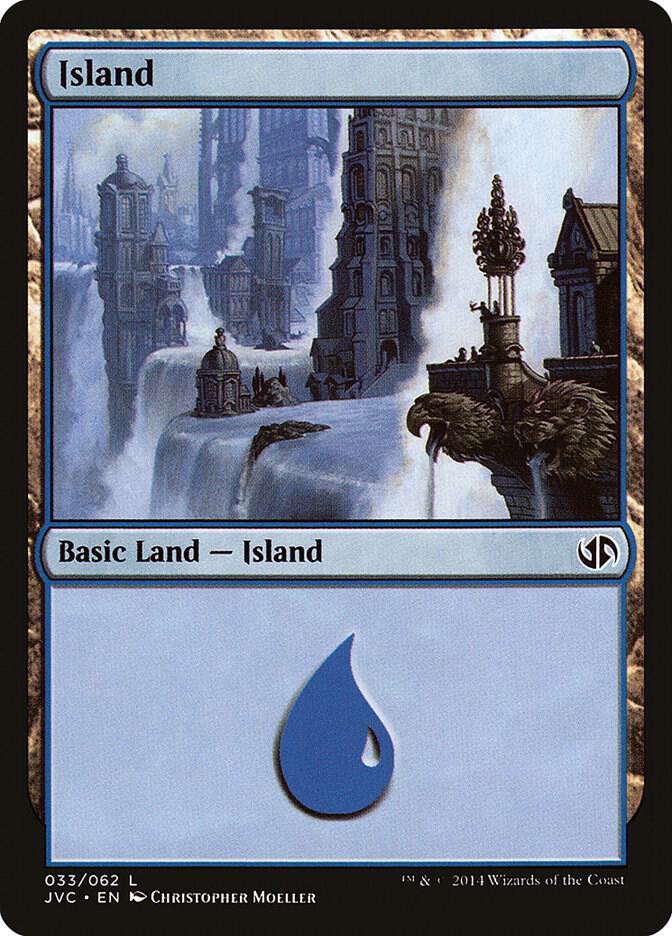Island 33 Jace vs Chandra 33/62 (Duel Decks: Anthology)  | Good Games Modbury