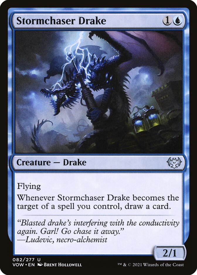 Stormchaser Drake 82/277 (Innistrad: Crimson Vow)  - Foil | Good Games Modbury