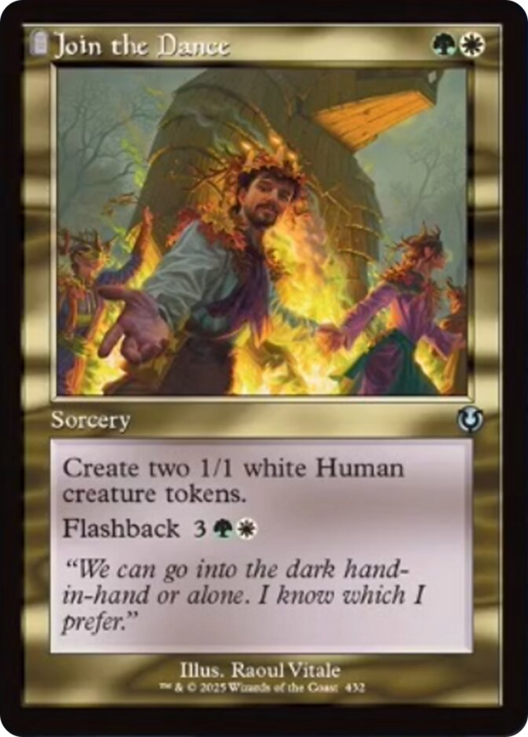 Join the Dance (Retro Frame) [Innistrad Remastered] | Good Games Modbury