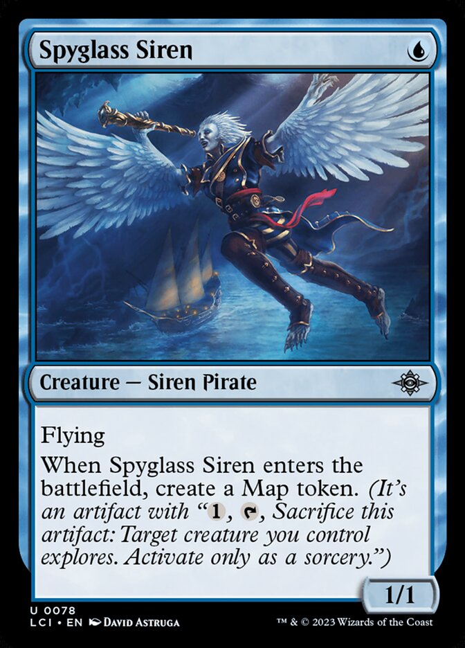 Spyglass Siren 78/291 (The Lost Caverns of Ixalan)  - Foil | Good Games Modbury