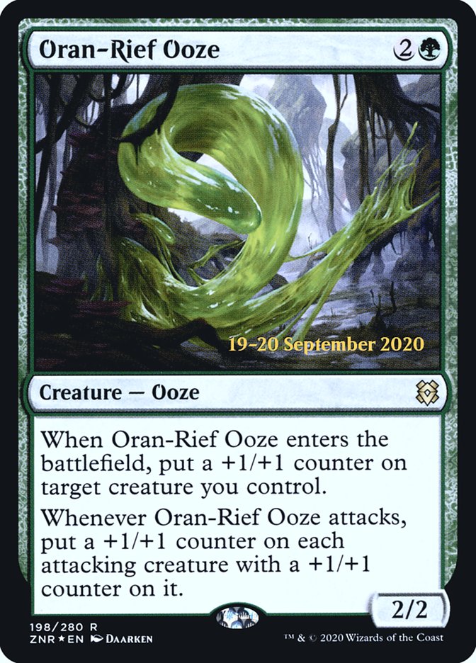 Oran-Rief Ooze [Zendikar Rising Prerelease Promos] | Good Games Modbury