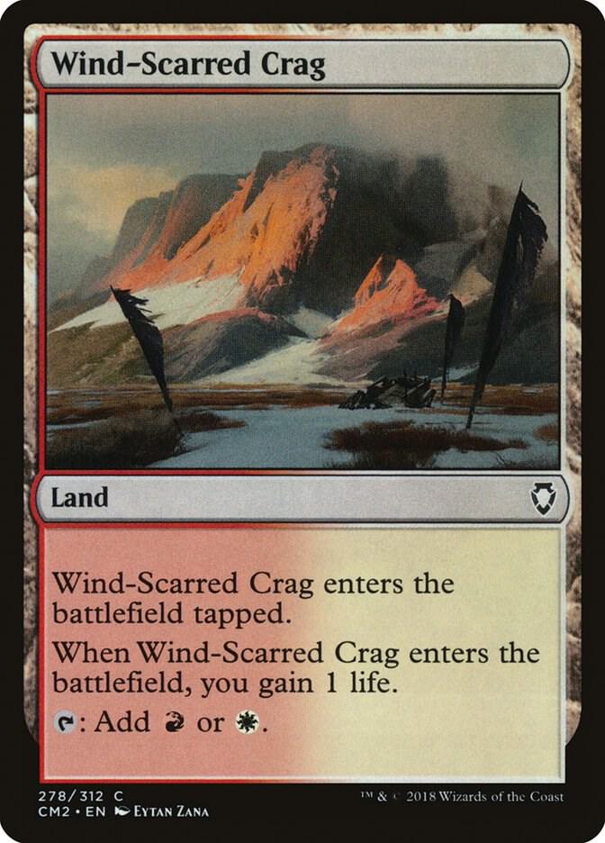 Wind-Scarred Crag 278/312 (Commander Anthology Volume II)  | Good Games Modbury