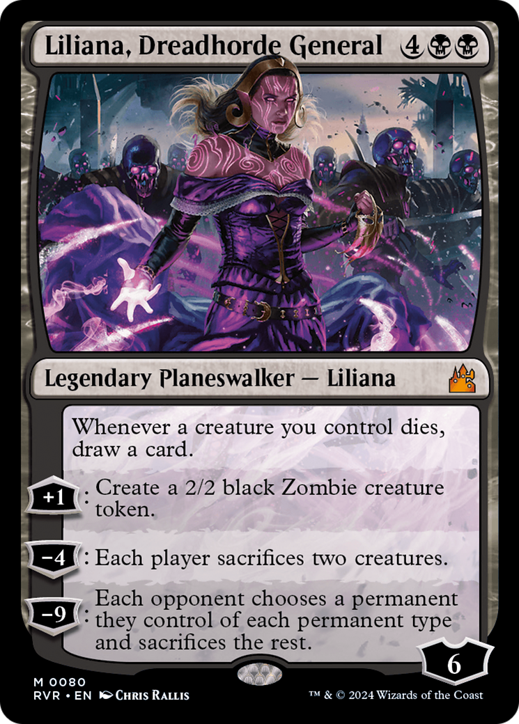 Liliana, Dreadhorde General [Ravnica Remastered] | Good Games Modbury