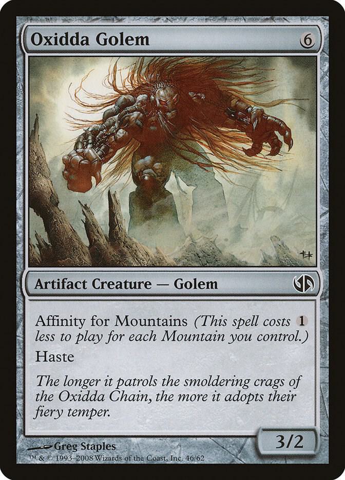 Oxidda Golem 46/62 (Duel Decks: Jace vs. Chandra)  | Good Games Modbury