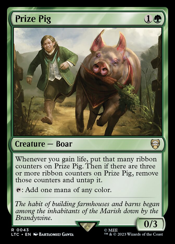 Prize Pig 43 (Commander: The Lord of the Rings: Tales of Middle-earth)  | Good Games Modbury