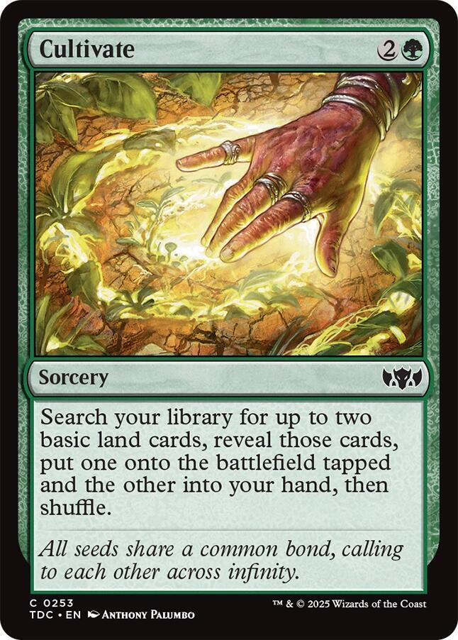 Cultivate 253 (Commander: Tarkir: Dragonstorm)  | Good Games Modbury