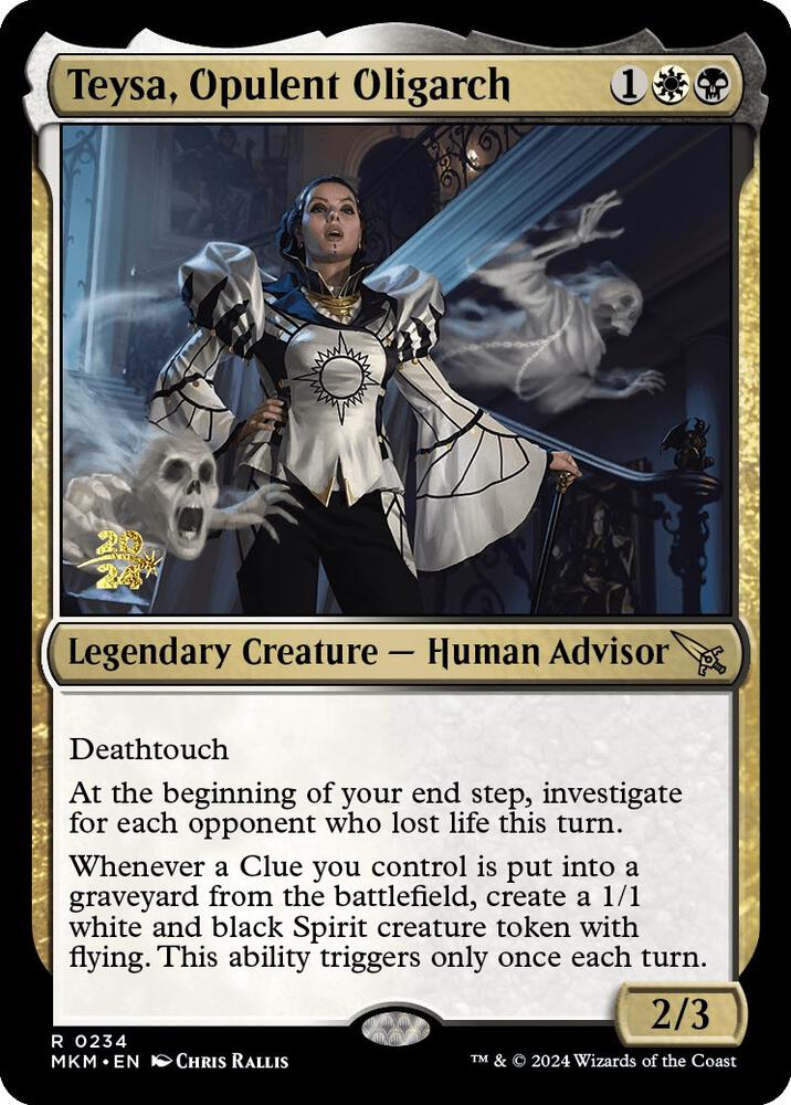 Teysa Opulent Oligarch 234s/182 (Prerelease Cards)  - Foil | Good Games Modbury