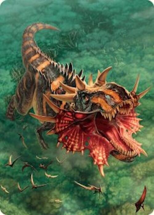 Gigantosaurus Art Card 53 54 53 (Art Series: Foundations)  | Good Games Modbury