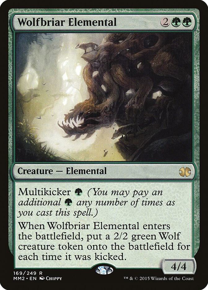 Wolfbriar Elemental 169/249 (Modern Masters 2015)  | Good Games Modbury