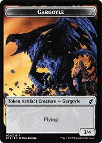 Gargoyle // Egg Double-Sided Token [Commander 2019 Tokens] | Good Games Modbury