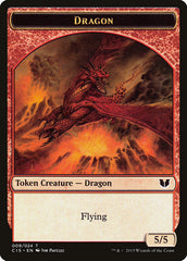 Spider // Dragon Double-Sided Token [Commander 2015 Tokens] | Good Games Modbury