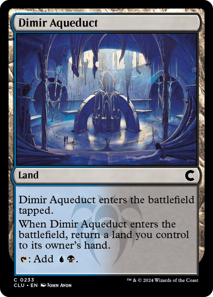 Dimir Aqueduct [Ravnica: Clue Edition] | Good Games Modbury