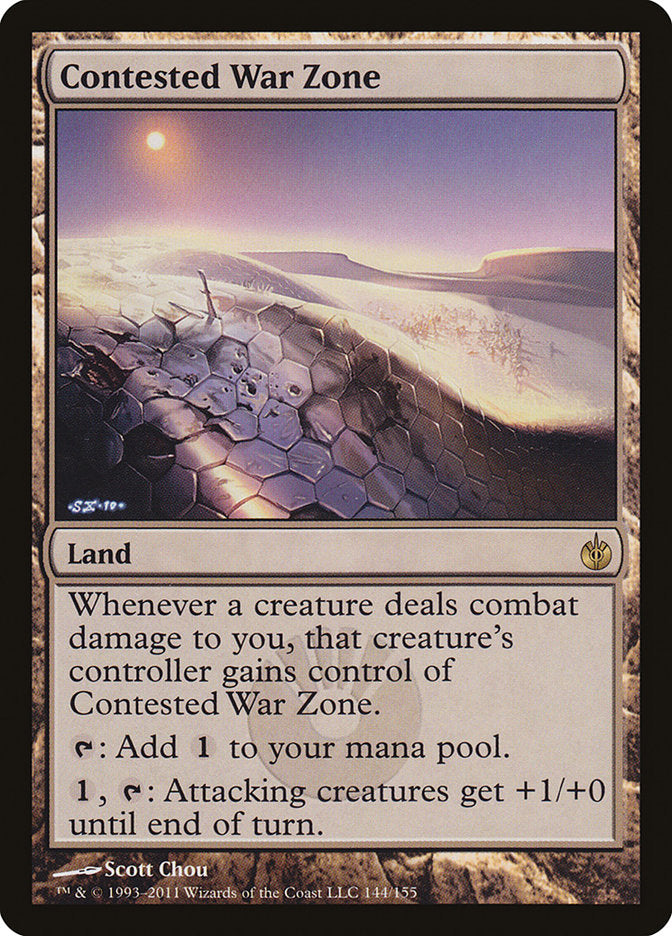 Contested War Zone 144/155 (Mirrodin Besieged)  | Good Games Modbury