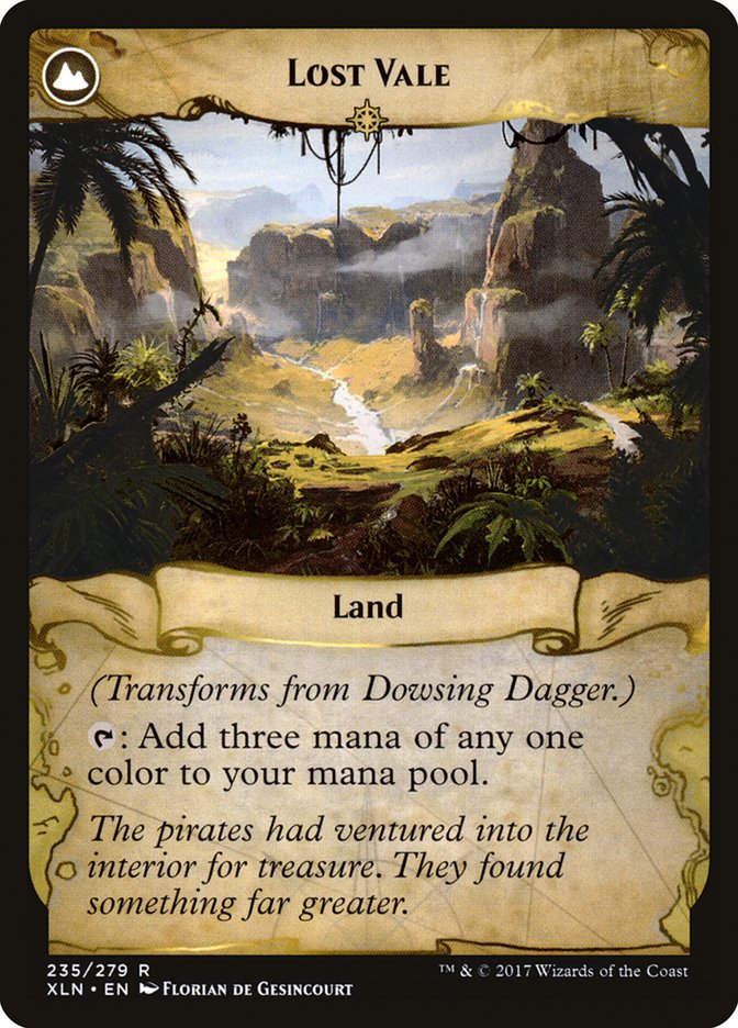 Dowsing Dagger // Lost Vale [Ixalan] | Good Games Modbury