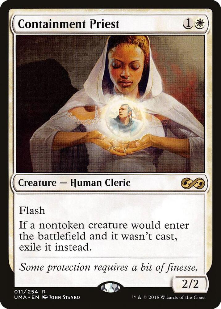 Containment Priest 11/254 (Ultimate Masters)  - Foil | Good Games Modbury